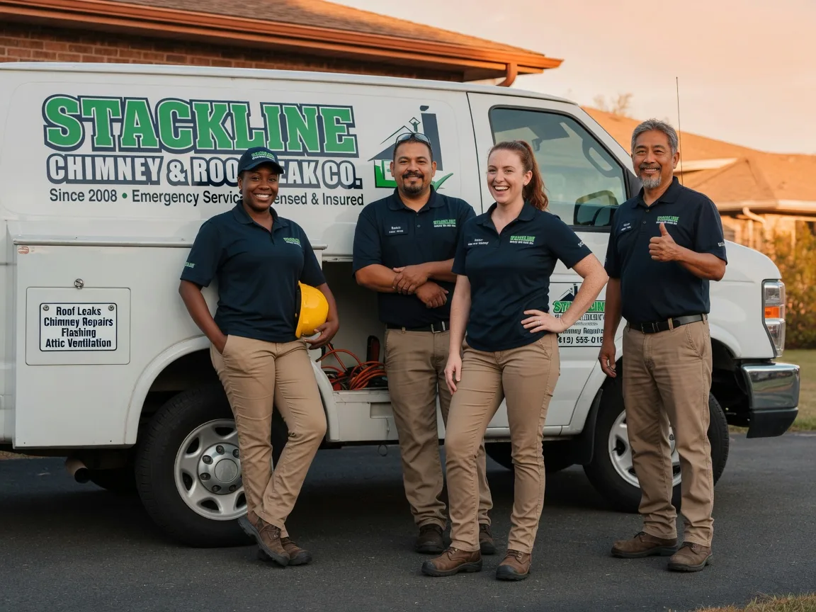 Chimney flashing repair company in Russellton, PA